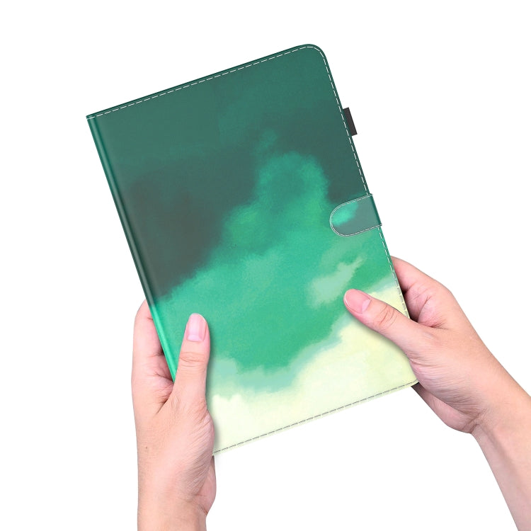 Watercolor Pattern Skin Feel Magnetic Horizontal Flip PU Leather Case with Holder & Card Slots & Photo Frame & Sleep / Wake-up Function, For iPad mini 2024 / mini 6, For iPad Pro 12.9 2022 / 2021 / 2020, For iPad Pro 11 2022 / 2021&2018 / Air 4 (2020)�...