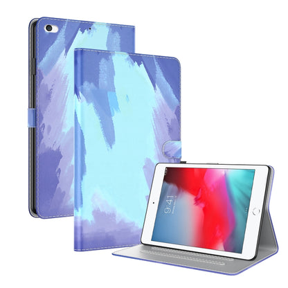 Watercolor Pattern Skin Feel Magnetic Horizontal Flip PU Leather Case with Holder & Card Slots & Photo Frame & Sleep / Wake-up Function, For iPad mini 2024 / mini 6, For iPad Pro 12.9 2022 / 2021 / 2020, For iPad Pro 11 2022 / 2021&2018 / Air 4 (2020)�...
