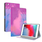 Watercolor Pattern Skin Feel Magnetic Horizontal Flip PU Leather Case with Holder & Card Slots & Photo Frame & Sleep / Wake-up Function, For iPad mini 2024 / mini 6, For iPad Pro 12.9 2022 / 2021 / 2020, For iPad mini 5 / 4 / 3 / 2 / 1                 ...