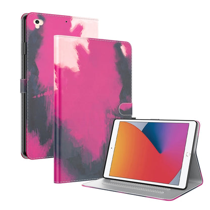 Watercolor Pattern Skin Feel Magnetic Horizontal Flip PU Leather Case with Holder & Card Slots & Photo Frame & Sleep / Wake-up Function, For iPad mini 2024 / mini 6, For iPad Pro 12.9 2022 / 2021 / 2020, For iPad mini 5 / 4 / 3 / 2 / 1                 ...