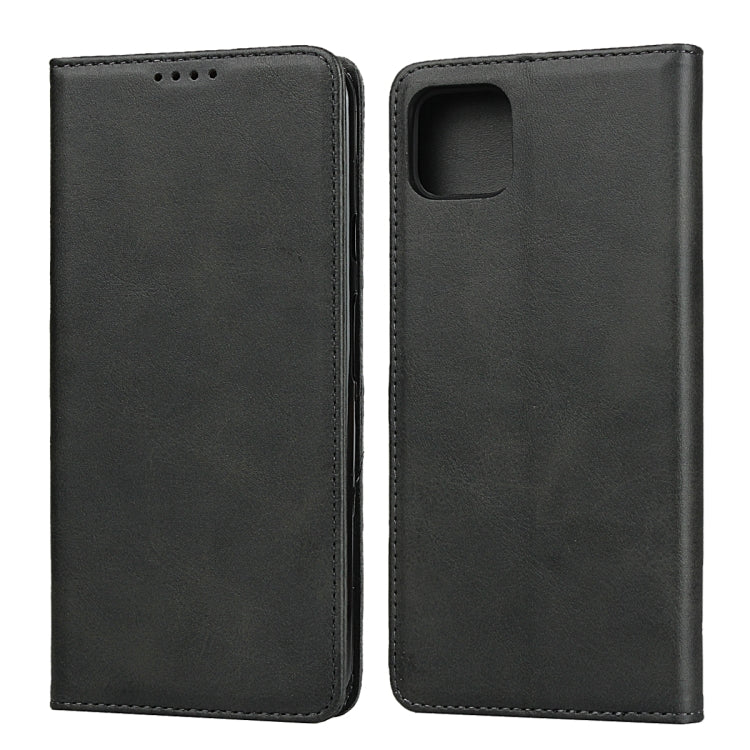 Calf Texture Magnetic Horizontal Flip Leather Case with Holder & Card Slots & Wallet