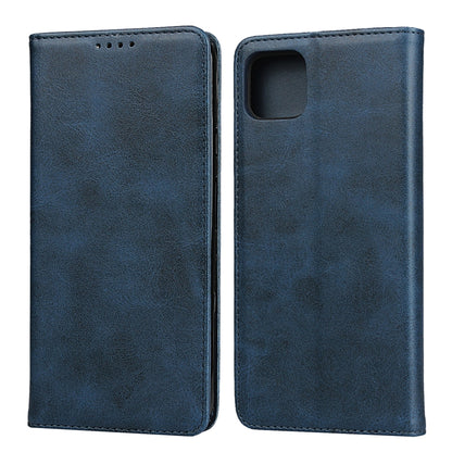 Calf Texture Magnetic Horizontal Flip Leather Case with Holder & Card Slots & Wallet