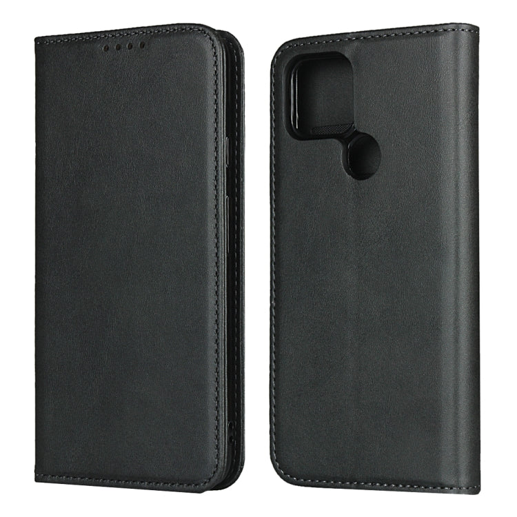 Calf Texture Magnetic Horizontal Flip Leather Case with Holder & Card Slots & Wallet
