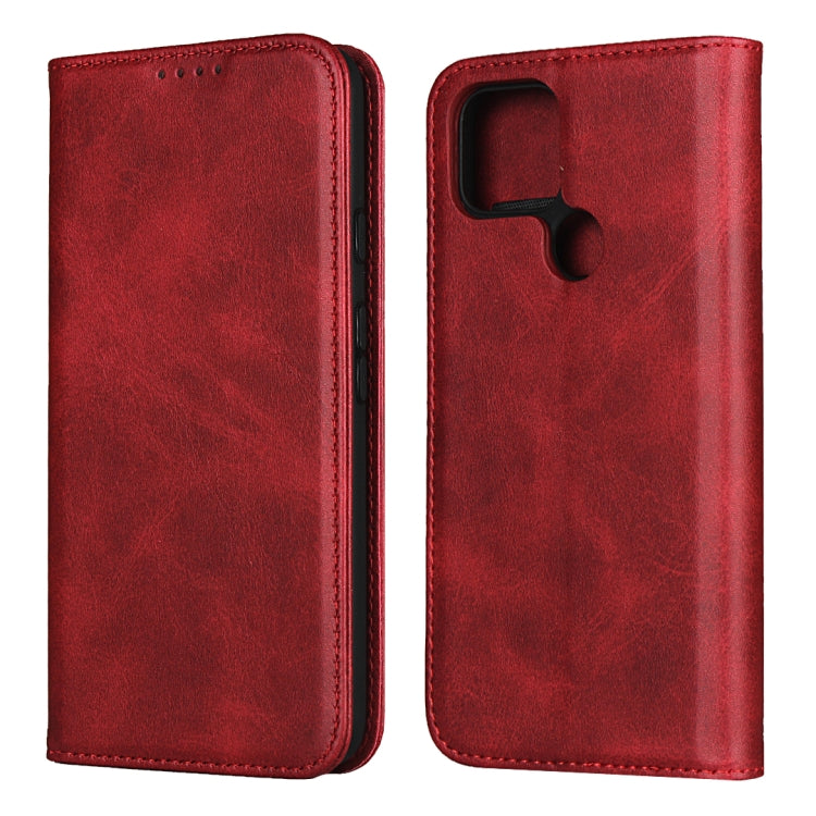 Calf Texture Magnetic Horizontal Flip Leather Case with Holder & Card Slots & Wallet