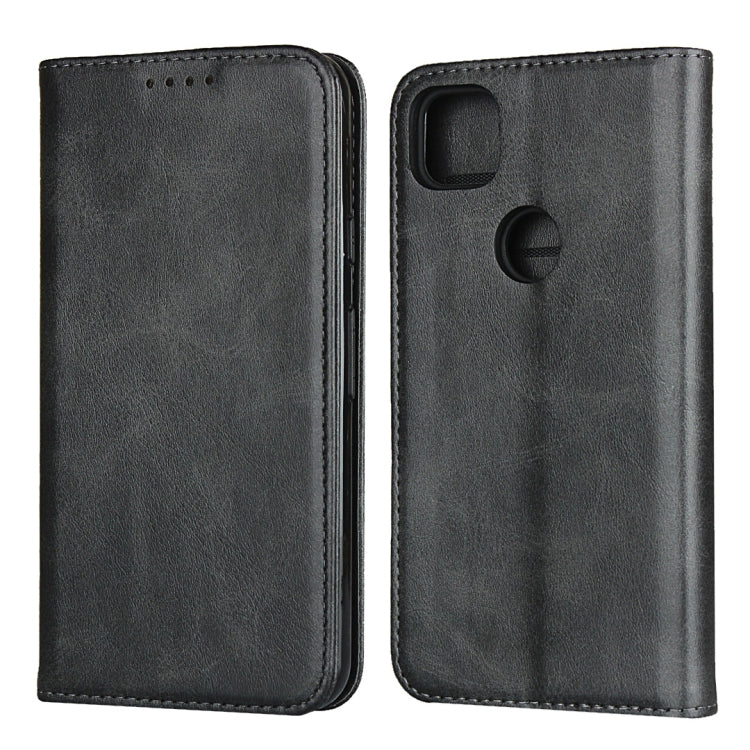 Calf Texture Magnetic Horizontal Flip Leather Case with Holder & Card Slots & Wallet