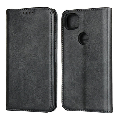 Calf Texture Magnetic Horizontal Flip Leather Case with Holder & Card Slots & Wallet