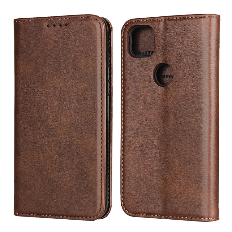 Calf Texture Magnetic Horizontal Flip Leather Case with Holder & Card Slots & Wallet
