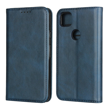 Calf Texture Magnetic Horizontal Flip Leather Case with Holder & Card Slots & Wallet