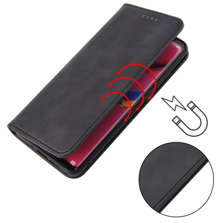 Calf Texture Magnetic Horizontal Flip Leather Case with Holder & Card Slots & Wallet