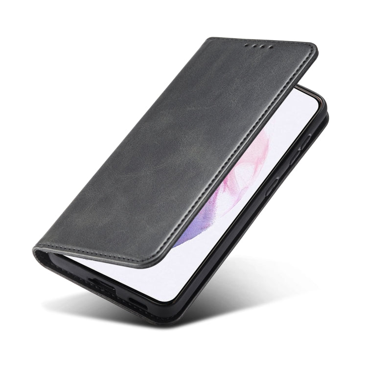 Calf Texture Magnetic Horizontal Flip Leather Case with Holder & Card Slots & Wallet