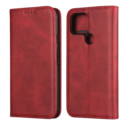 Calf Texture Magnetic Horizontal Flip Leather Case with Holder & Card Slots & Wallet