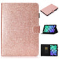 Glossy Glitter Powder Horizontal Flip Leather Case with Holder & Card Slot & Sleep / Wake-up Function, For iPad mini 2024 / mini 6