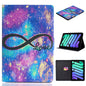 Coloured Drawing Horizontal Flip Leather Case with Holder & Card Slot & Sleep / Wake-up Function, For iPad mini 2024 / mini 6
