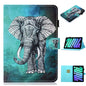 Coloured Drawing Horizontal Flip Leather Case with Holder & Card Slot & Sleep / Wake-up Function, For iPad mini 2024 / mini 6
