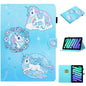 Coloured Drawing Horizontal Flip Leather Case with Holder & Card Slot & Sleep / Wake-up Function, For iPad mini 2024 / mini 6