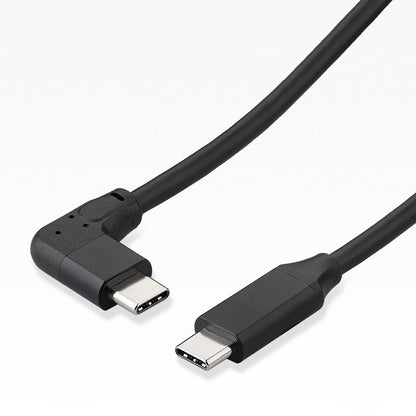 60W 3A USB-C / Type-C Male to USB-C / Type-C Elbow PD Fast Charging Magic Belt Cable, 0.5m, 1m, 2m