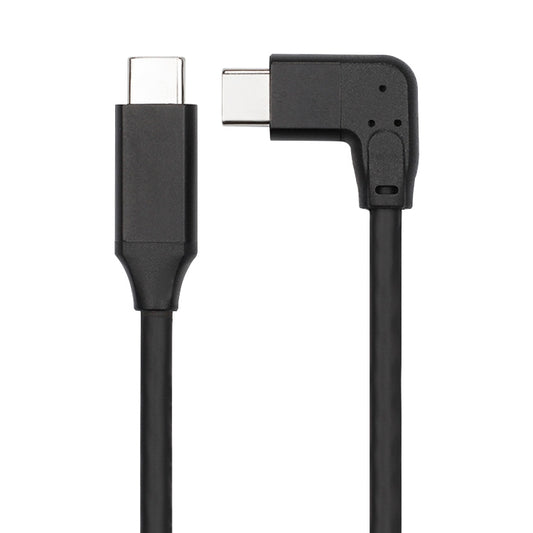 60W 3A USB-C / Type-C Male to USB-C / Type-C Elbow PD Fast Charging Magic Belt Cable, 0.5m, 1m, 2m