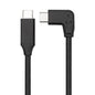 60W 3A USB-C / Type-C Male to USB-C / Type-C Elbow PD Fast Charging Magic Belt Cable, 0.5m, 1m, 2m