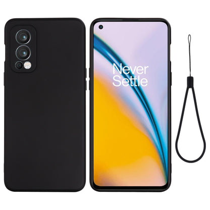 Solid Color Liquid Silicone Shockproof Full Coverage Protective Case, For OnePlus Nord 2 5G, For vivo V21e 4G / Y73 2021