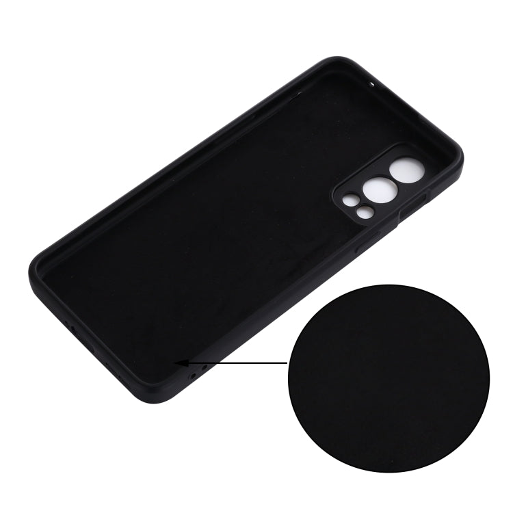 Solid Color Liquid Silicone Shockproof Full Coverage Protective Case, For OnePlus Nord 2 5G, For vivo V21e 4G / Y73 2021