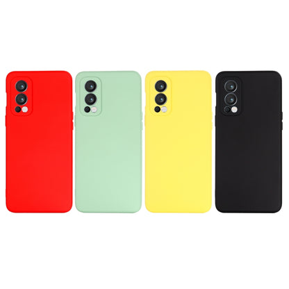 Solid Color Liquid Silicone Shockproof Full Coverage Protective Case, For OnePlus Nord 2 5G, For vivo V21e 4G / Y73 2021