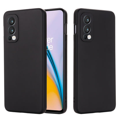 Solid Color Liquid Silicone Shockproof Full Coverage Protective Case, For OnePlus Nord 2 5G, For vivo V21e 4G / Y73 2021