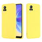 Solid Color Liquid Silicone Shockproof Full Coverage Protective Case, For OnePlus Nord 2 5G, For vivo V21e 4G / Y73 2021