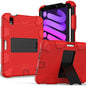 Two-Color Robot Shockproof Silicone + PC Protective Case with Holder & Pen Slot