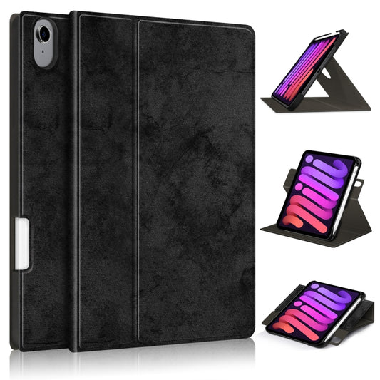 Solid Color Voltage Horizontal Flip PU Leather Case with Rotating Holder & Pen Slot & Sleep / Wake-up Function