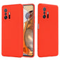 Solid Color Liquid Silicone Dropproof Full Coverage Protective Case, For Xiaomi 11T 5G, For ZTE Blade V30