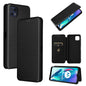 Carbon Fiber Texture Magnetic Horizontal Flip TPU + PC + PU Leather Case with Card Slot