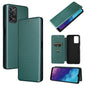 Carbon Fiber Texture Magnetic Horizontal Flip TPU + PC + PU Leather Case with Card Slot