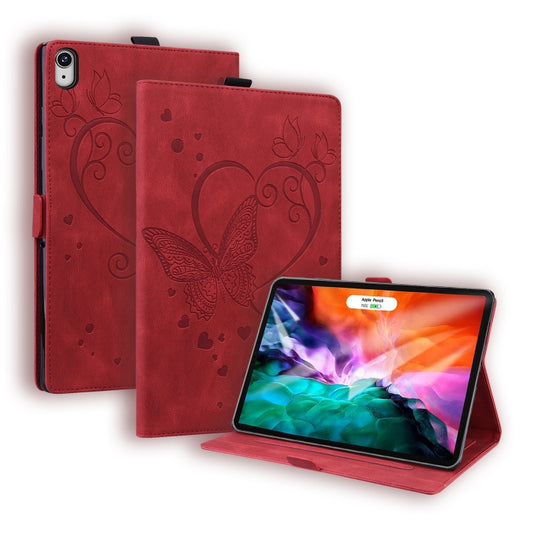 Love Butterfly Pattern Horizontal Flip Leather Case with Holder, For iPad mini 2024 / mini 6