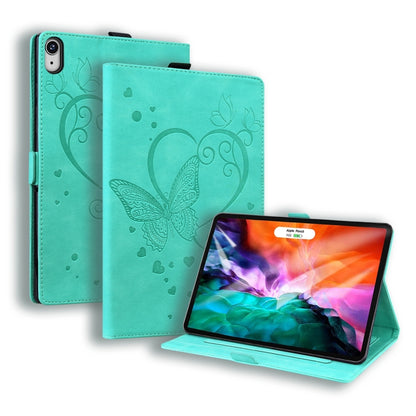 Love Butterfly Pattern Horizontal Flip Leather Case with Holder