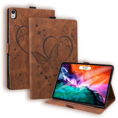 Love Butterfly Pattern Horizontal Flip Leather Case with Holder