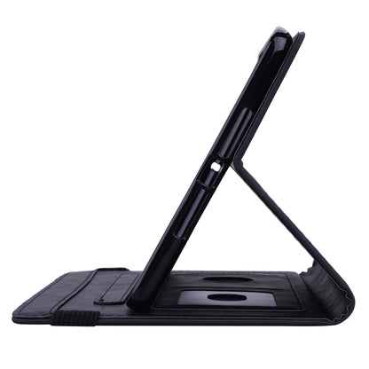 Calf Pattern Double Folding Design Embossed Leather Case with Holder & Card Slots & Pen Slot & Elastic Band, For iPad mini 2024 / mini 6