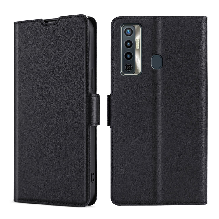 Ultra-thin Voltage Side Buckle PU + TPU Horizontal Flip Leather Case with Holder & Card Slot