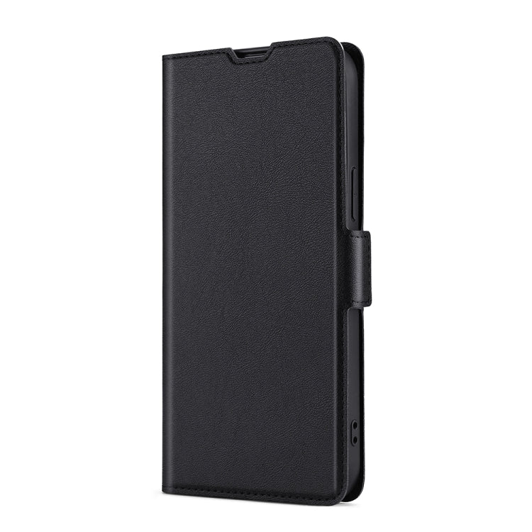 Ultra-thin Voltage Side Buckle PU + TPU Horizontal Flip Leather Case with Holder & Card Slot