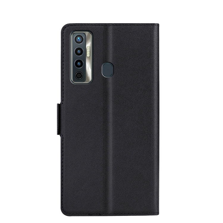 Ultra-thin Voltage Side Buckle PU + TPU Horizontal Flip Leather Case with Holder & Card Slot