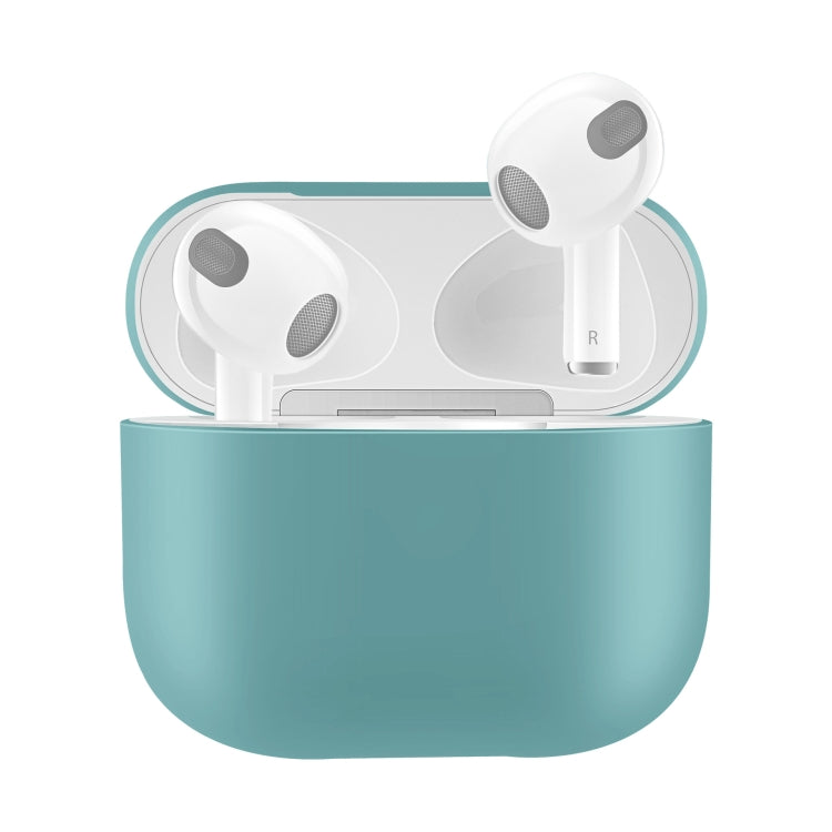 Solid Color Silicone Earphone Protective Case for AirPods 3