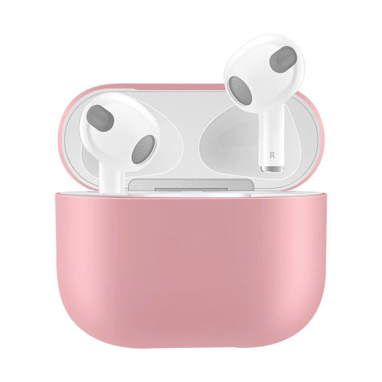 Solid Color Silicone Earphone Protective Case for AirPods 3