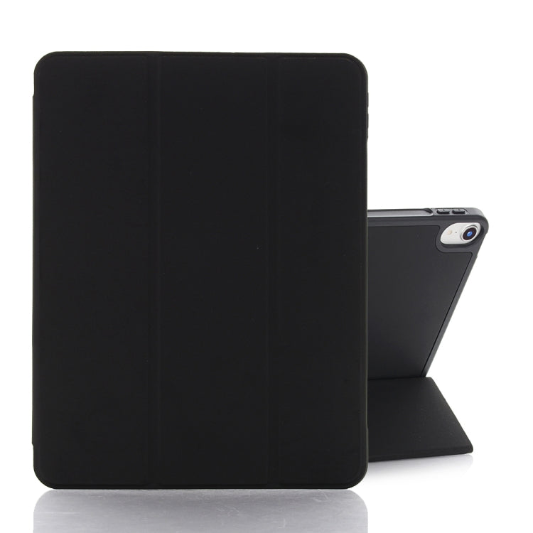 Back Sticker Skin Feel Leather Tablet Case with Tri-fold Holder, For iPad mini 6, For iPad mini 6 / mini 2024