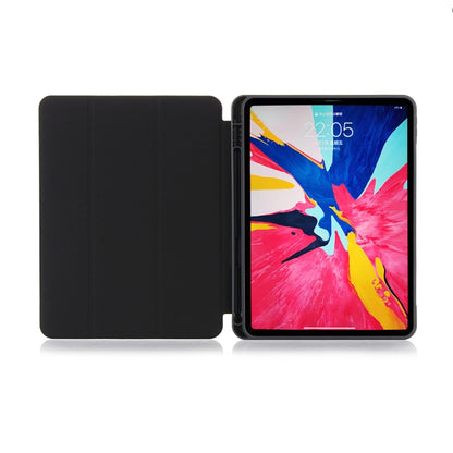 Back Sticker Skin Feel Leather Tablet Case with Tri-fold Holder, For iPad mini 6, For iPad mini 6 / mini 2024