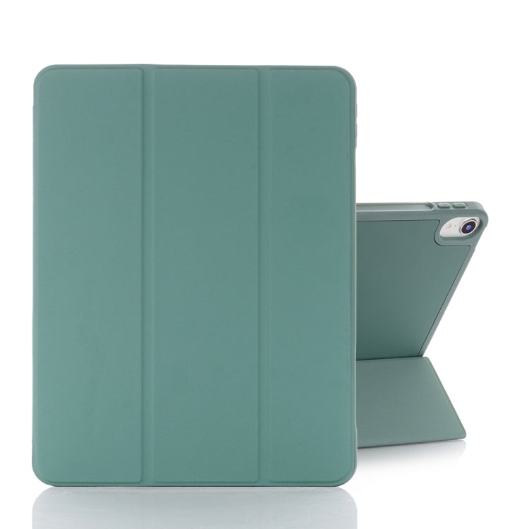 Back Sticker Skin Feel Leather Tablet Case with Tri-fold Holder, For iPad mini 6, For iPad mini 6 / mini 2024