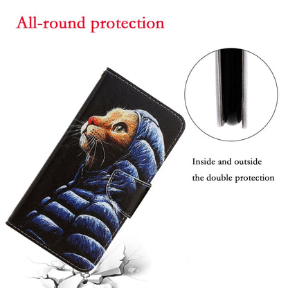 3D Colored Drawing Horizontal Flip PU Leather Case with Holder & Card Slots & Wallet, Series 1