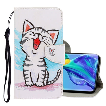 3D Colored Drawing Horizontal Flip PU Leather Case with Holder & Card Slots & Wallet, Series 1