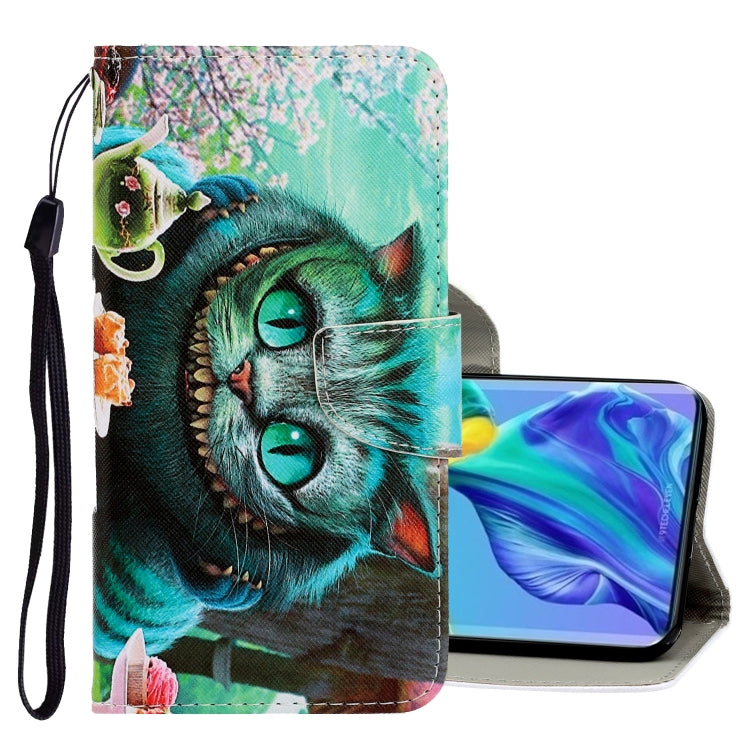 3D Colored Drawing Horizontal Flip PU Leather Case with Holder & Card Slots & Wallet, Series 1