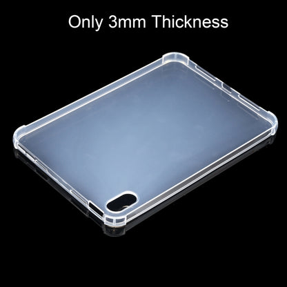 3mm Four-corner Shockproof Transparent TPU Tablet Case