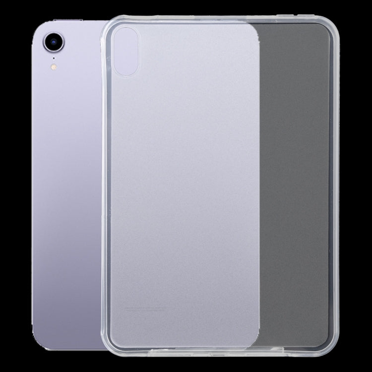 For iPad mini 2024 / mini 6 3mm Transparent TPU Soft Protective Tablet Case, For iPad mini 2024 / mini 6