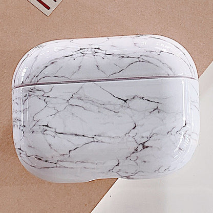 For AirPods Pro Marble Texture Plastic Earphone Protective Case